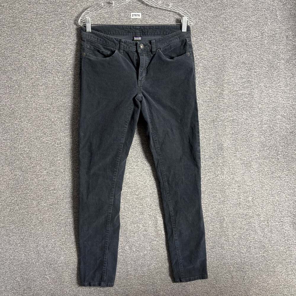 Patagonia Women's Size 29 Gray Corduroy Skinny Slim Fit Pants